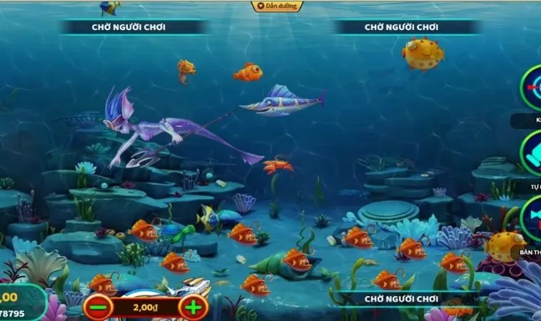 Giao diện chơi Bắn Cá Vua Hải Tặc Tại S666