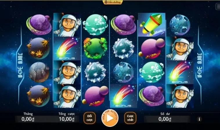 Giao diện chơi Nổ Hũ Vũ Trụ Tại S666