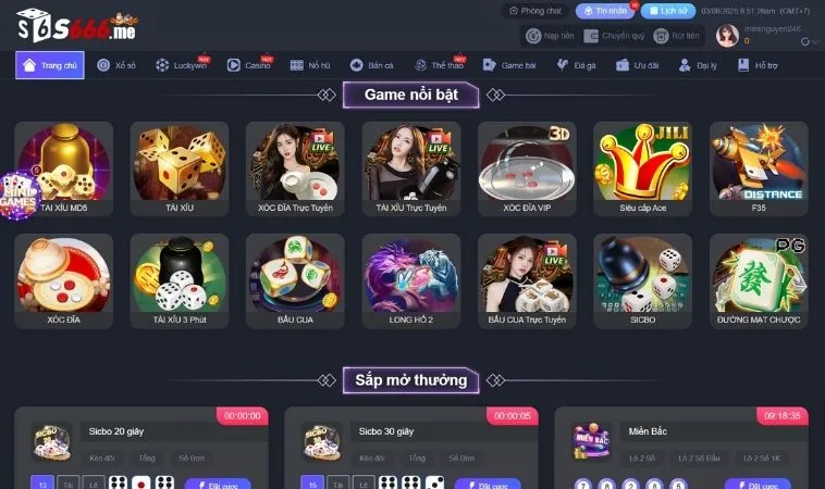 Đa dạng các thể loại trò chơi để trải nghiệm tại S666