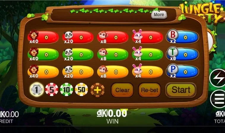 Giao diện chơi Nổ Hũ Rừng Xanh Tại S666