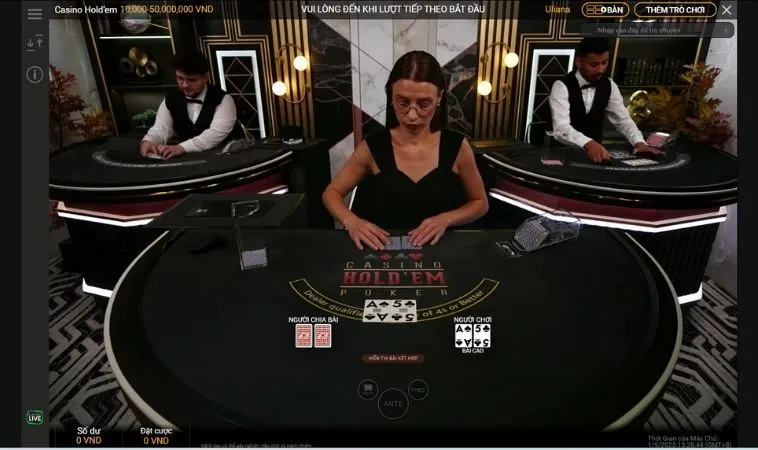 Khám Phá Trò Chơi Xì Tố Tại S666: Bí Quyết Chinh Phục Bàn Cược 2 Chơi Xì Tố Tại S666 cùng dealer chia bài chuyên nghiệp